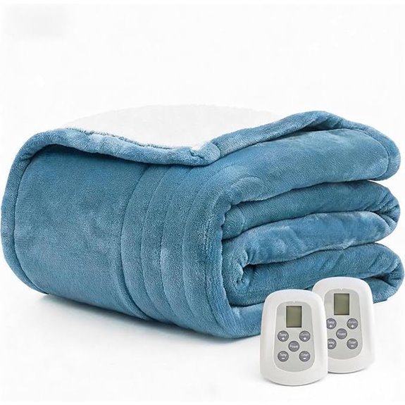 Heated King-Size Electric Blanket with Dual Control