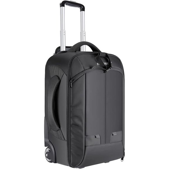 Neewer 2-in-1 Rolling Camera Backpack Trolley