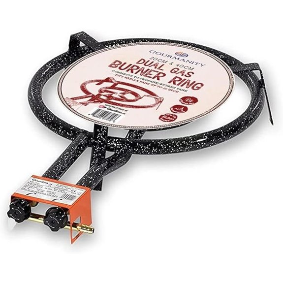 Gourmanity Paella Gas Burner Dual Ring (20 & 40cm)
