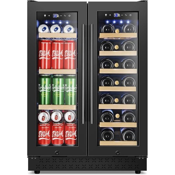 Tylza 24 Dual Zone Wine & Beverage Cooler