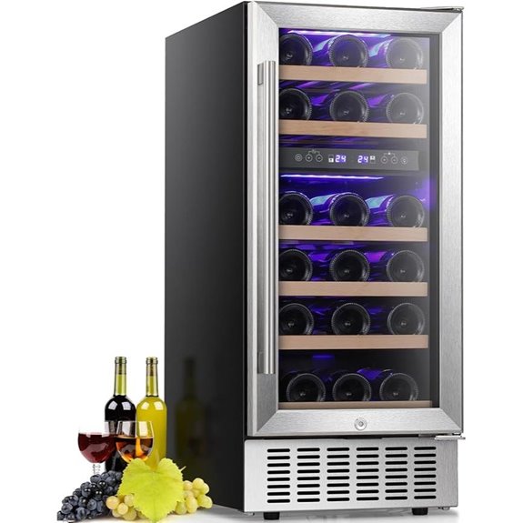 Antarctic Star 28-Bottle Dual Zone Wine Cooler