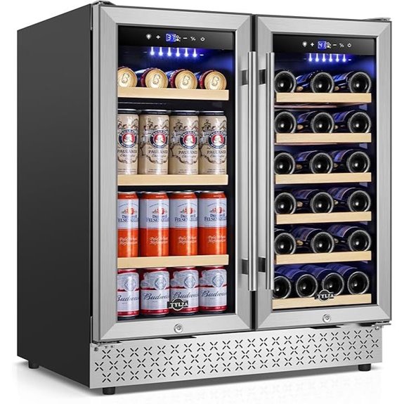 Tylza 30 Dual Zone Wine & Beverage Refrigerator