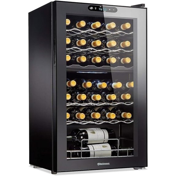 Wine Enthusiast 32-Bottle Dual Zone Compressor Wine Cooler