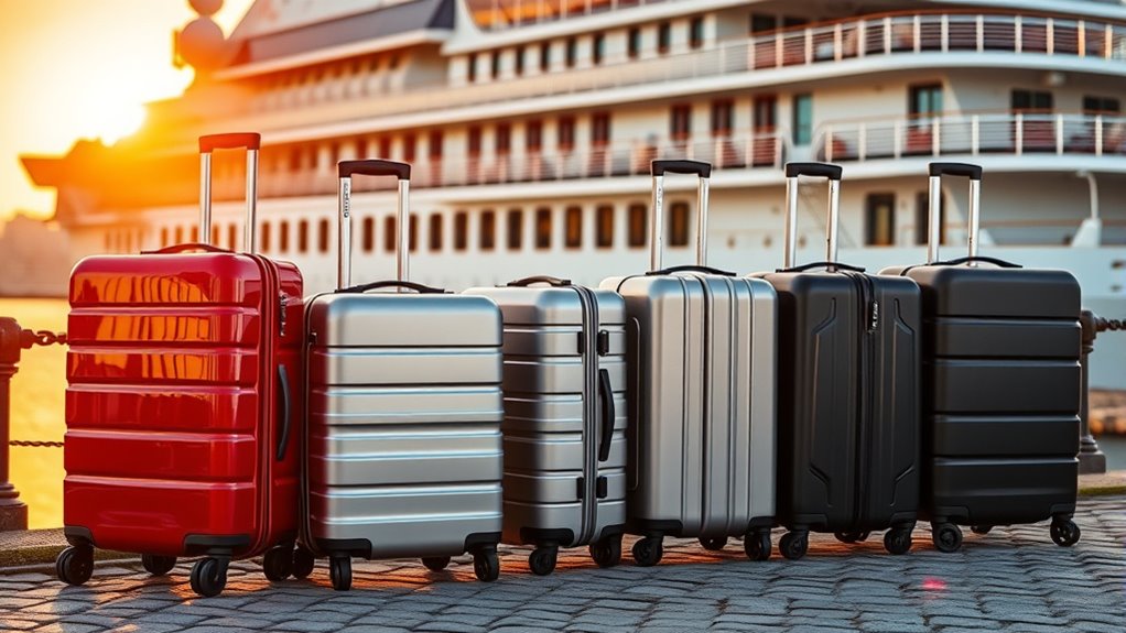 durable spacious secure luggage