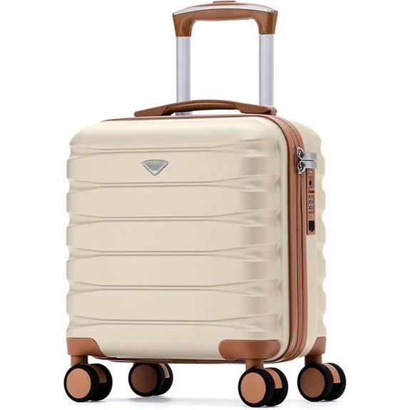 Flight Knight Hardside Carry-On with USB & Spinner Wheels