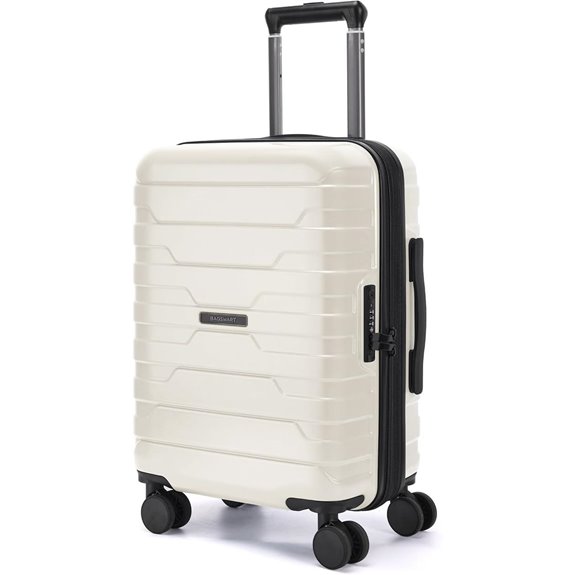 BAGSMART 20-Inch TSA Hard Shell Carry-On with Spinner