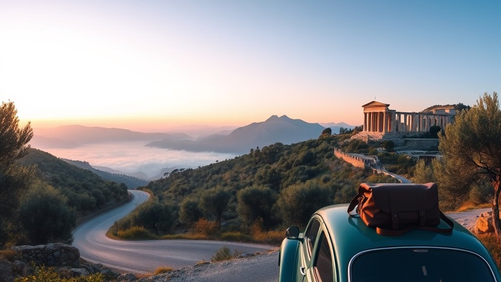 early athens to delphi