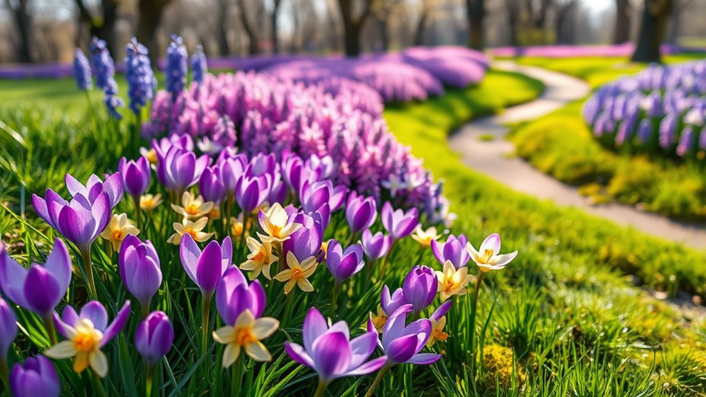 early spring flower blooms