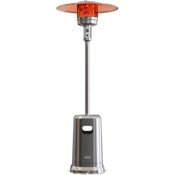 EAST OAK 50,000 BTU Stainless Steel Patio Heater