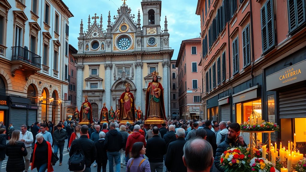 easter religious traditions in italy