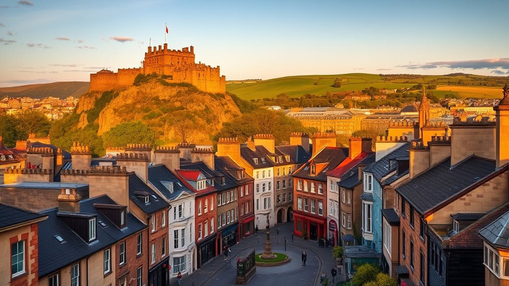 edinburgh gardens and monuments
