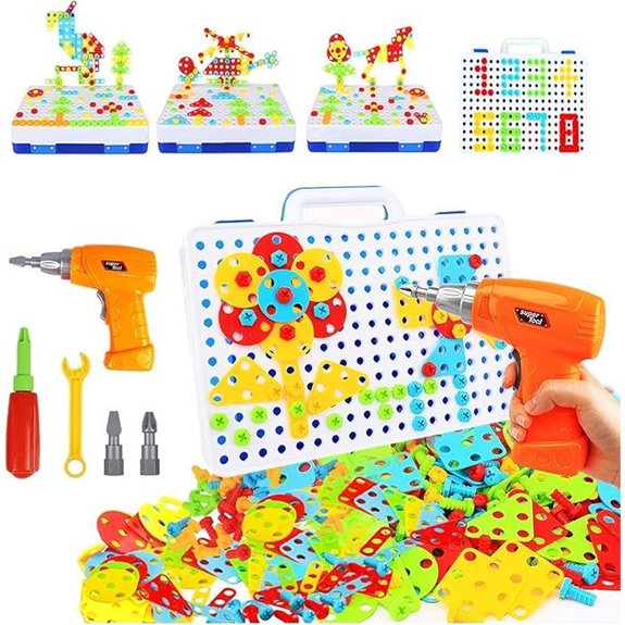 HAPTIME STEM Building Toys for Kids Ages 3-8