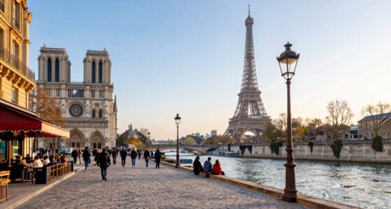 efficient paris sightseeing itinerary
