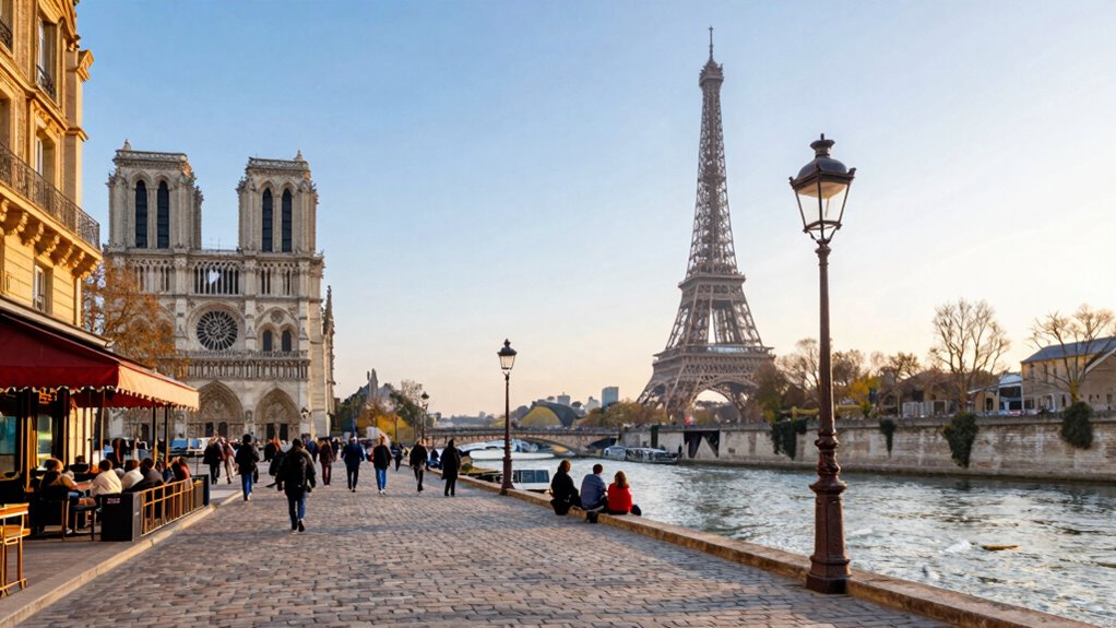 efficient paris sightseeing itinerary