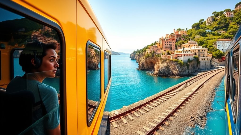 efficient riviera regional train travel