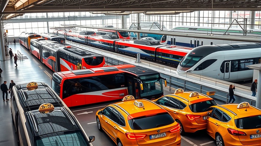 efficient tech enabled airport transit