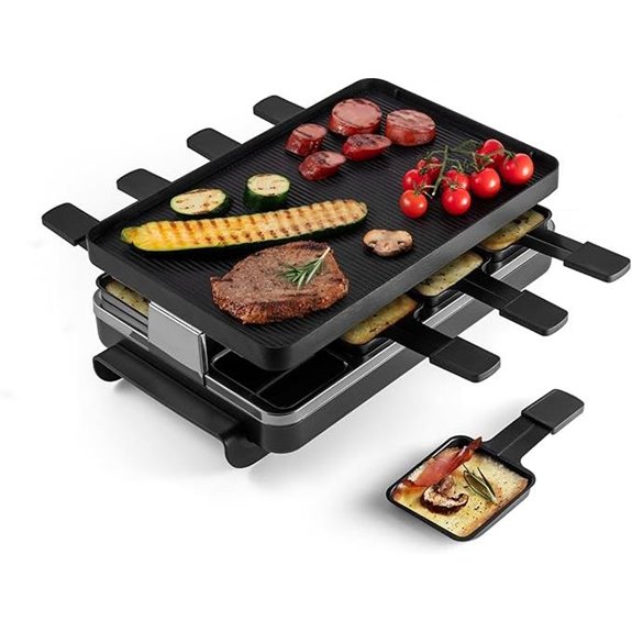 Swissmar 8-Person Electric Raclette Grill