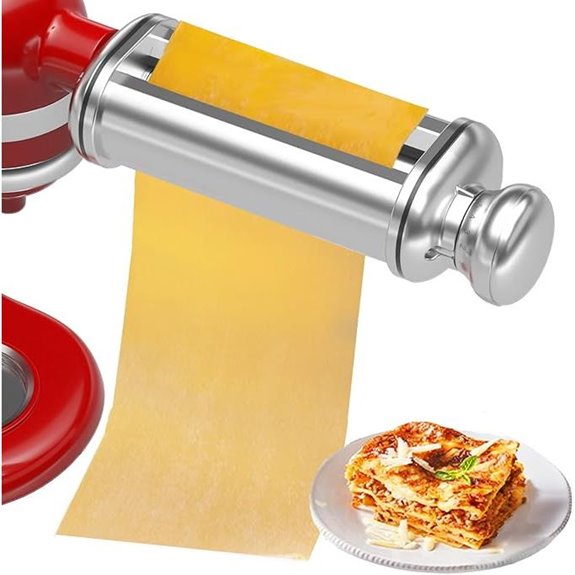 KitchenAid Pasta Roller with 8 Thickness Settings