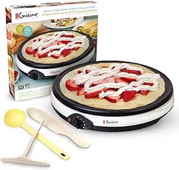 Euro Cuisine 12-Inch Electric Crepe Maker