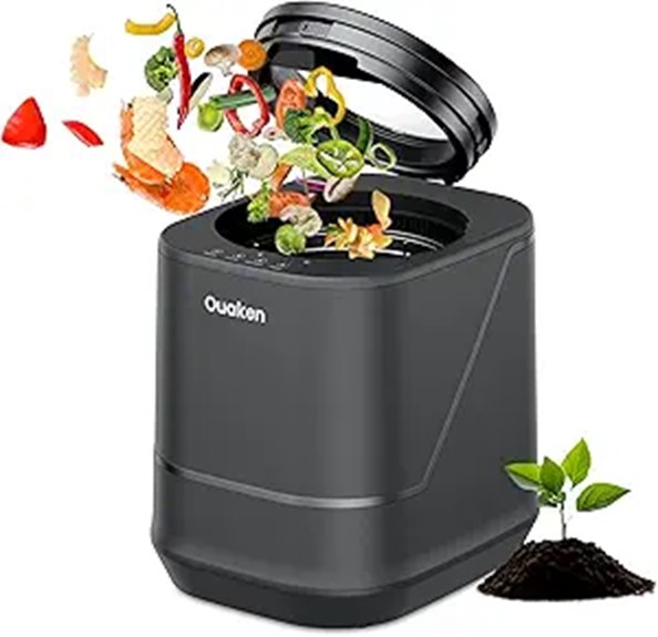 Electric Kitchen Composter 4L Auto-Clean Odorless Bin