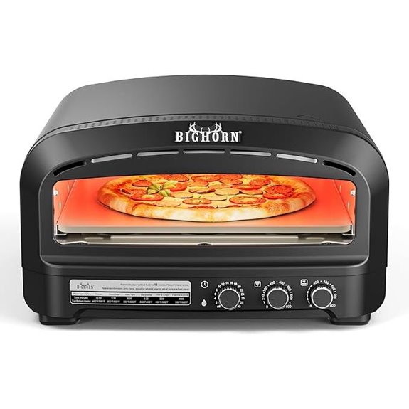 Big Horn Outdoors 14 Electric Countertop Pizza Oven