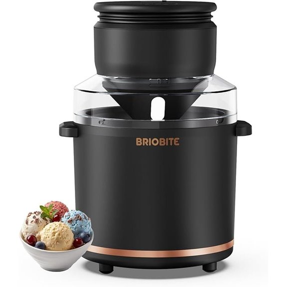 Electric Ice Cream Maker for Gelato & Sorbet