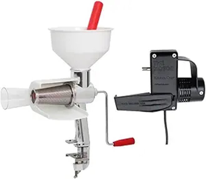 Johnny Apple Sauce Maker with Electric Motor
