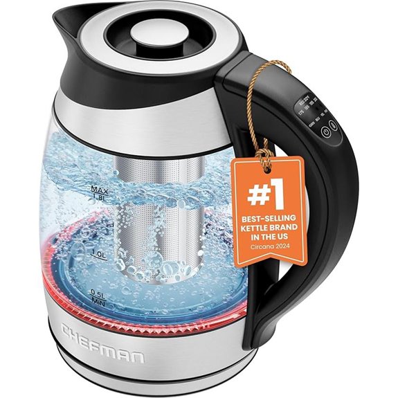 Chefman Electric Kettle with Temperature Control