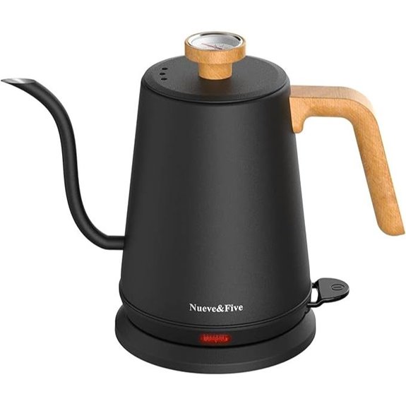 Nueve&Five 1L Electric Kettle with Thermometer