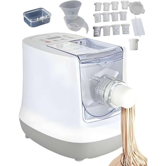 Electric Noodle Machine with 13 Molds and 500g Capacity