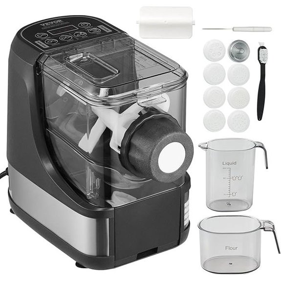 VEVOR Electric Pasta Maker with 8 Shapes and Modes