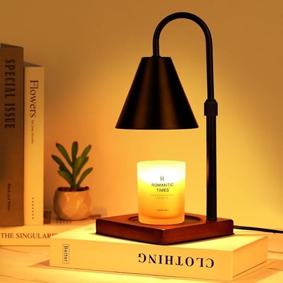 Modern Candle Warmer Lamp with Timer