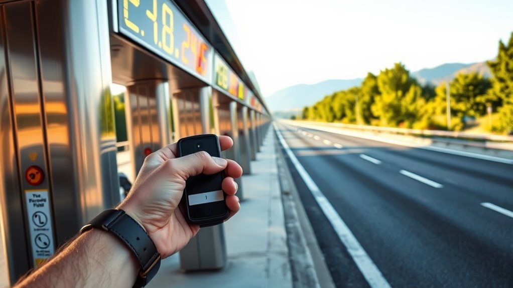 electronic toll devices simplify travel