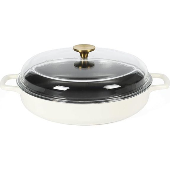 Sur La Table Enamel Cast Iron Braiser Pan