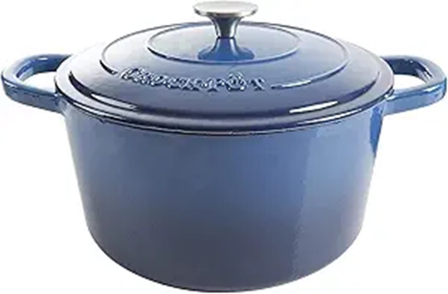 Crock-Pot Artisan 7-Quart Enameled Dutch Oven