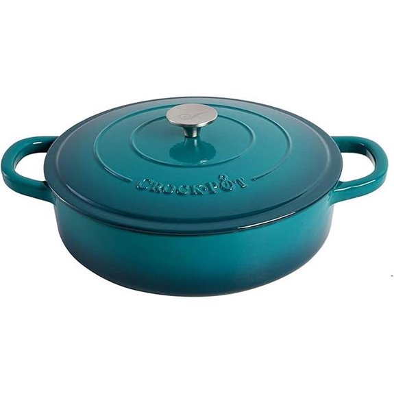 Crock-Pot Artisan 5-Quart Enameled Cast Iron Braiser