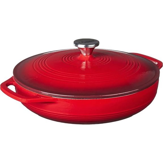 Lodge 3.6 Qt Enameled Cast Iron Casserole