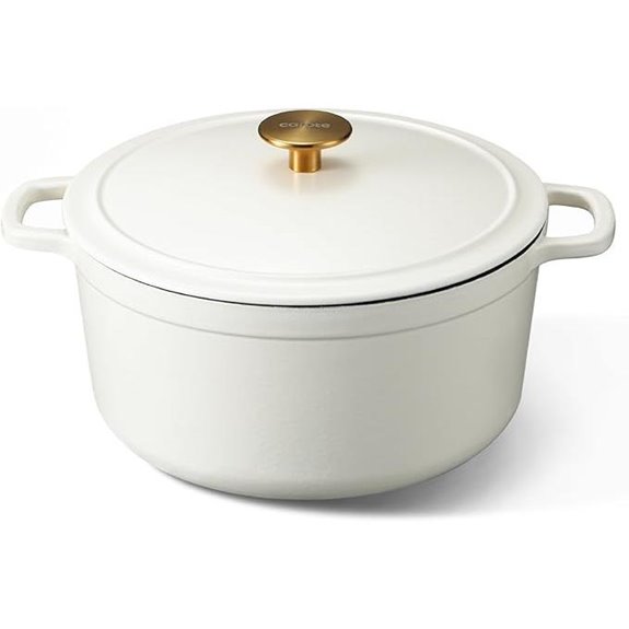Carote 5QT Enameled Cast Iron Dutch Oven