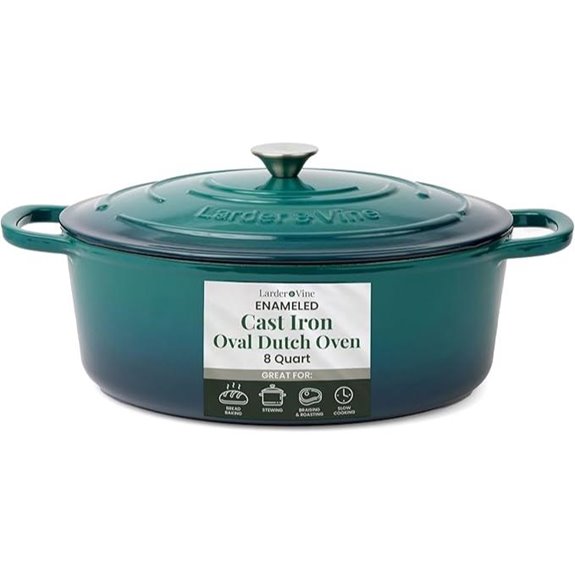 Larder & Vine Enameled Cast Iron Dutch Oven