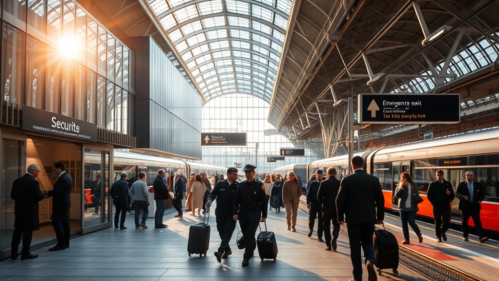 enhance station security measures