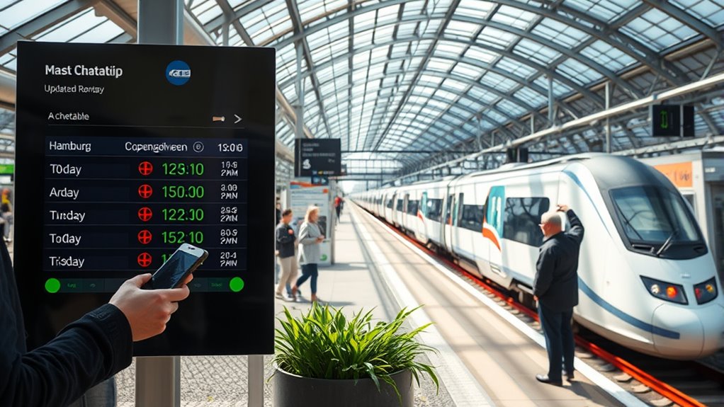 enhanced hamburg copenhagen rail service