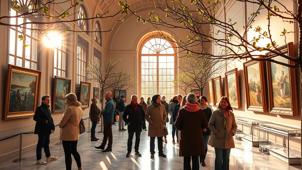 enjoy museums in early spring