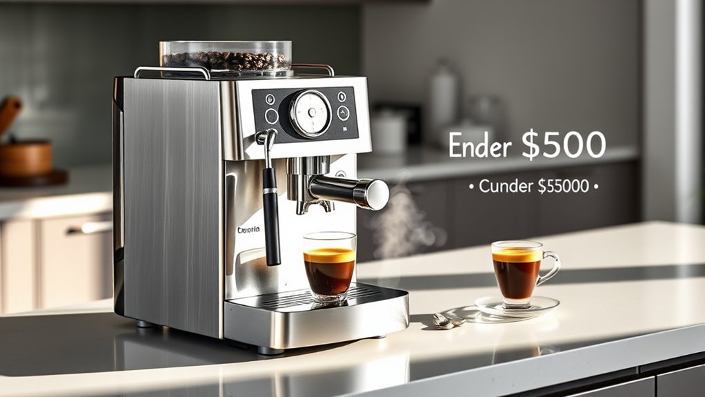 espresso machine features checklist