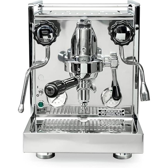 Rocket Cronometro V Espresso Machine with Shot Timer