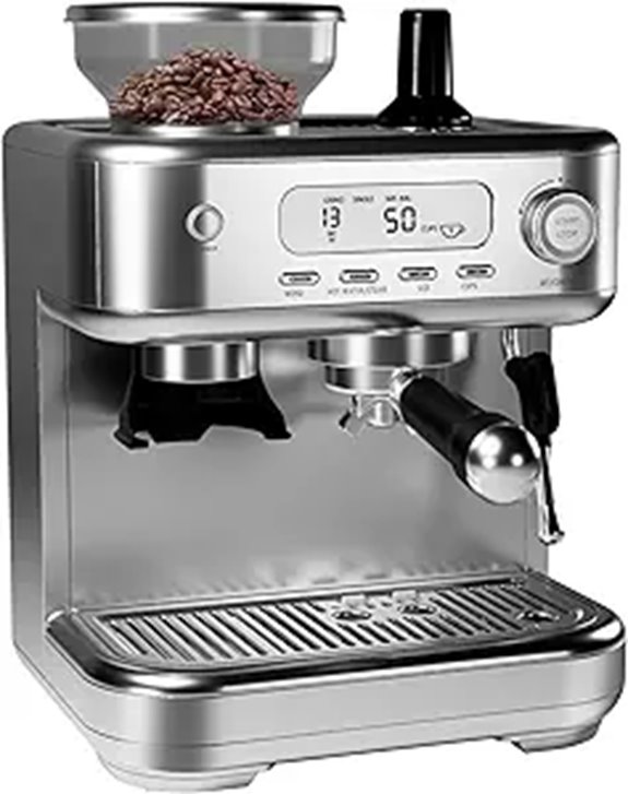 CABIHOME Espresso Machine with Grinder & Milk Frother