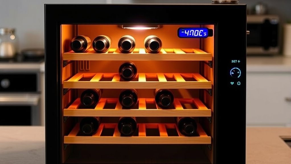 essential wine fridge features