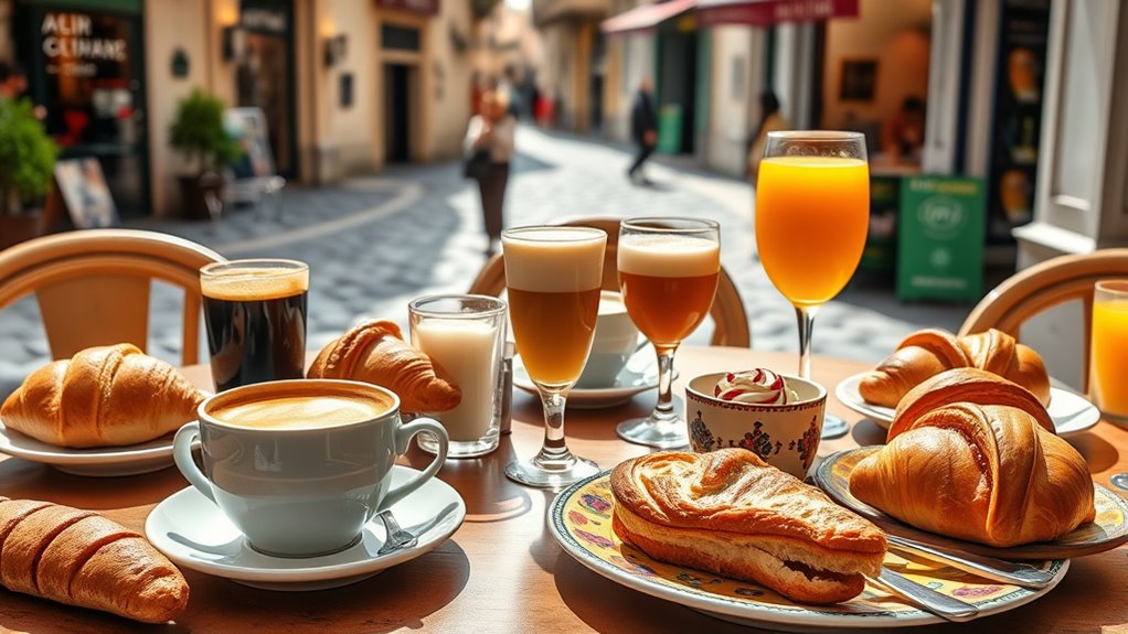 european coffee breakfast customs