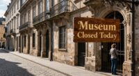 european museum closure strategies