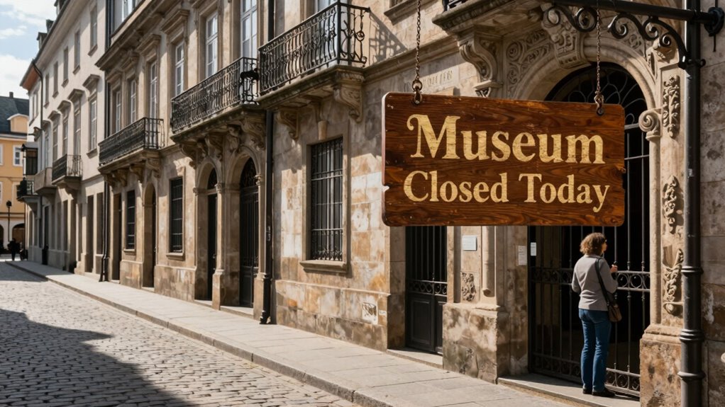 european museum closure strategies