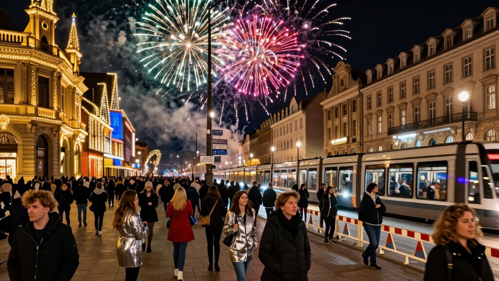 european new year celebrations